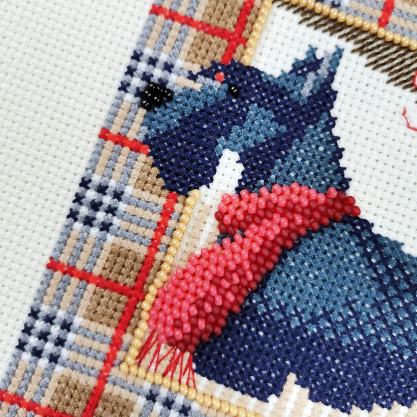 Набор для вышивания "Скотч терьер". Арт 13.003.19