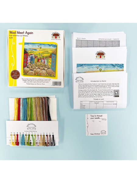 Набор для вышивания "Wool Meet Again". Арт XLP8