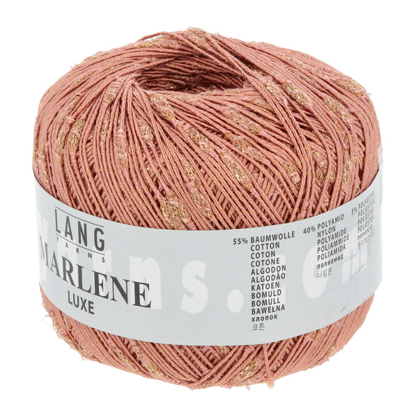 Пряжа Marlene Luxe, 55% хлопок, 40% полиамид, 5% полиэстер, 50 г, 140 м. Арт 1037.0076