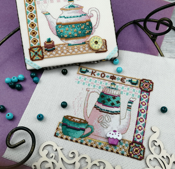 Набор для вышивания "Кофейник". Арт 13.003.25