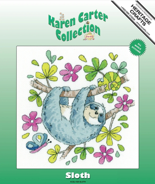 Схема для вышивания "Sloth". Арт KCSL1525C