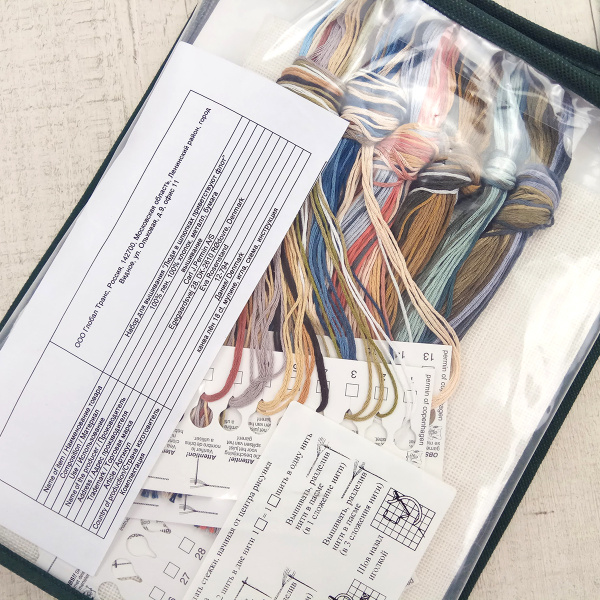 Набор для вышивания "Люди в шлюпках приветствуют флот". Арт 12-794                  