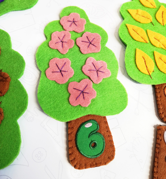 Набор для создания развивающих карточек «Цифры для малыша». Арт 30.001.06