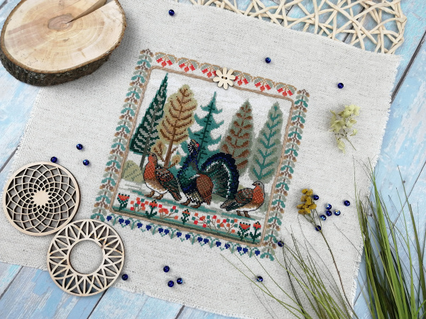 Набор для вышивания " Глухари". Арт 03.017.14