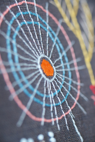 Набор для вышивания подушки "Стилизованные цветы". Арт PN-0156055