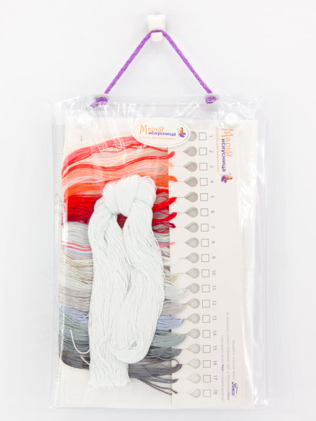 Набор для вышивания  "Зима идет..." по рисунку Т. Дорониной. Арт 09.007.02