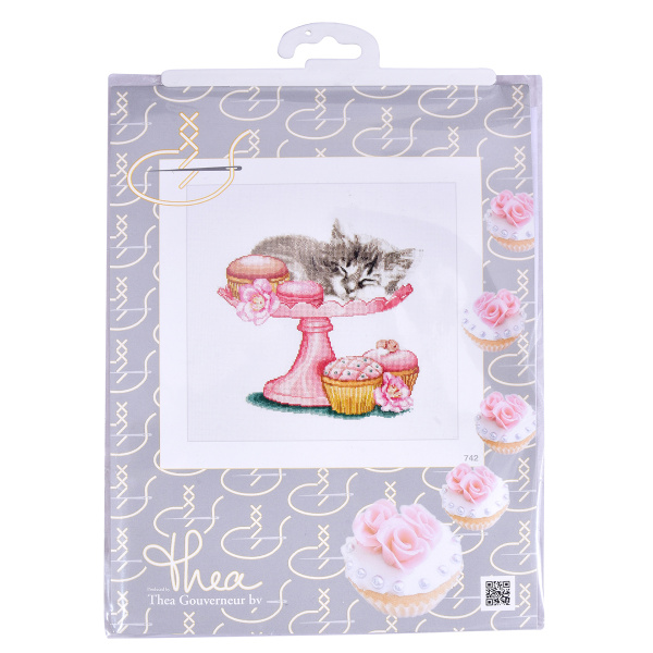 Набор для вышивания "Сладкий как сахар", канва Aida 16 ct. Арт 742A