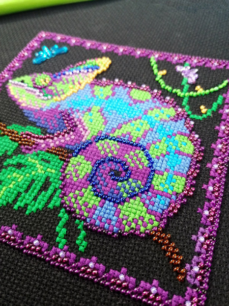 Набор для вышивания "Хамелеон". Арт 13.003.18