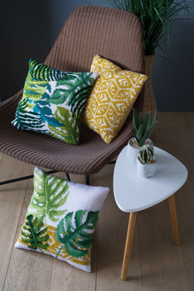 Набор для вышивания подушки "Геометрический дизайн". Арт PN-0166924