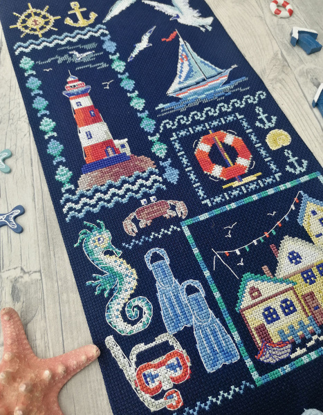 Набор для изготовления вымпела "Все о море". Арт 21.003.17