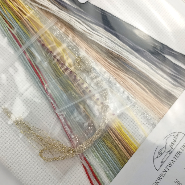 Набор для вышивания "Goldfinches & Thistles". Арт DWBB04