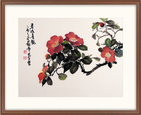 Набор для вышивания "Камелия". Арт 2031802