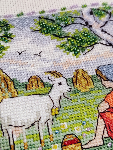 Набор для вышивания  "Козочка". Арт 13.003.67